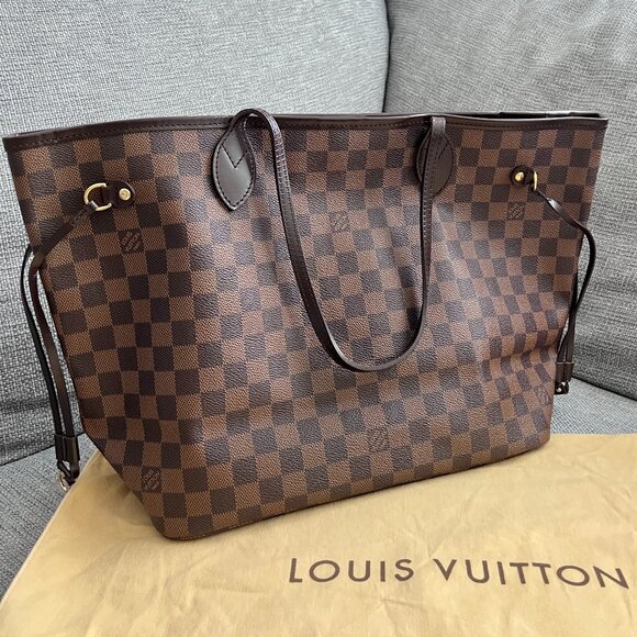 Louis Vuitton Damier Ebene Neo Neverfull MM (Pre-owned)) - Picture 1 of 17